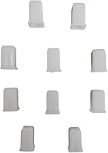 Plastic 05 Pcs Jaquar Type Divertor Brushed Handle Bush/Jaquar Type Divertor Handle Cap