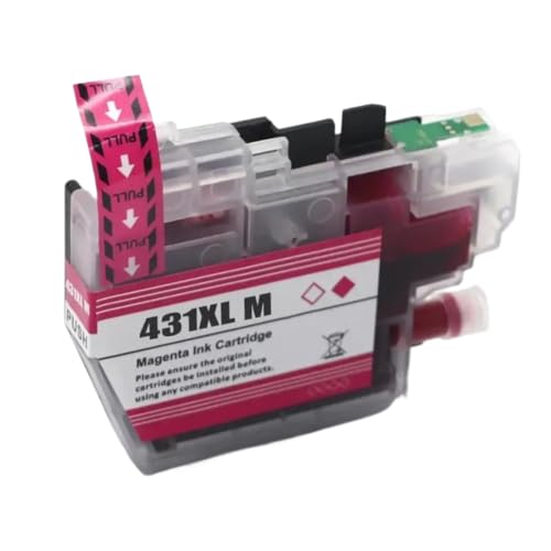 Cartouche d'encre LC431XL magenta pour Brother DCP-J1050DW et MFC-J1010DW