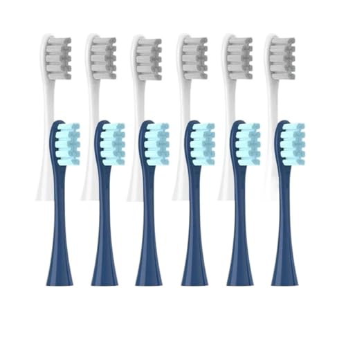 �����p�u���V�w??�b�h 5/12 �AOclean X/X PRO/Z1/F1/One/Air 2/SE �\�t�g�u���V���t�B���m�Y���^��тƌ݊�������(6Gray6Blue)