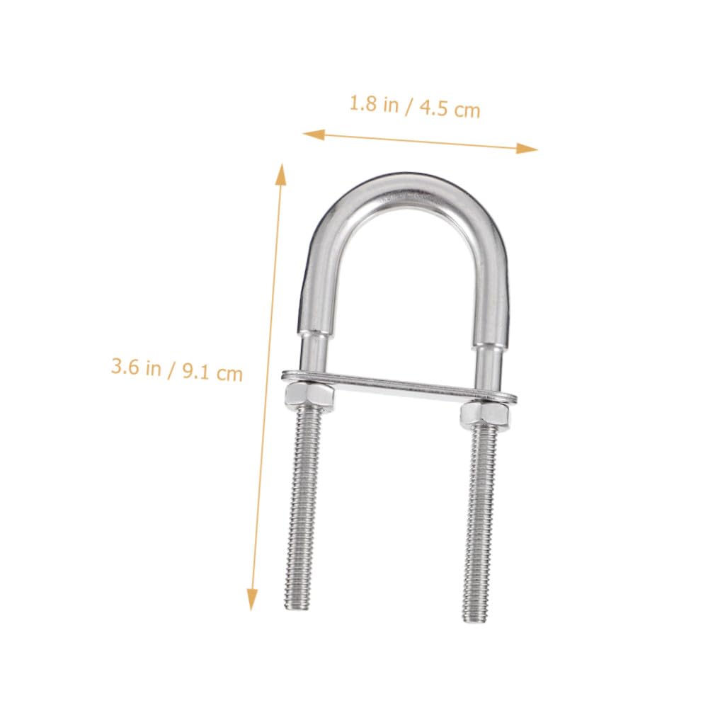 Stainless Steel U Bolts U Shaped Tube Clamp for Piping