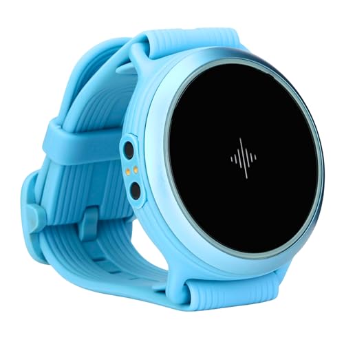 Soundbrenner Spark Wearable Vibrating Metronome with Practice Tracking App, Chromatic Tuner, Decibel Meter, Multi-Player Sync, and Smartwatch Features - Blue