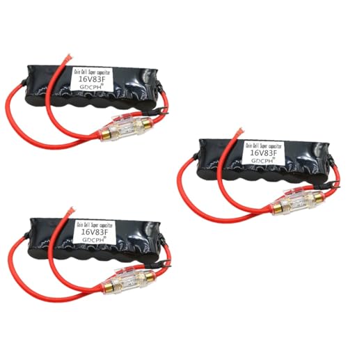 TENDYCOCO 3 Peças De Borracha Automática De Capacitância Retificadora Eletrônica