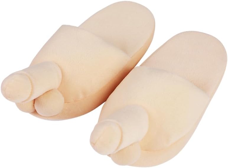 haozaikeji Funny Boob Slippers Women Creative Breast Floor Slipper Men Plush Home Flip-Flops Trick Novelty Slip-on Flat Shoes