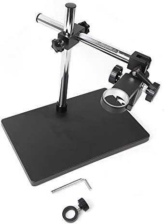 AmScope Heavy Duty Double-arm Boom Stand Large Base - Microscope Central