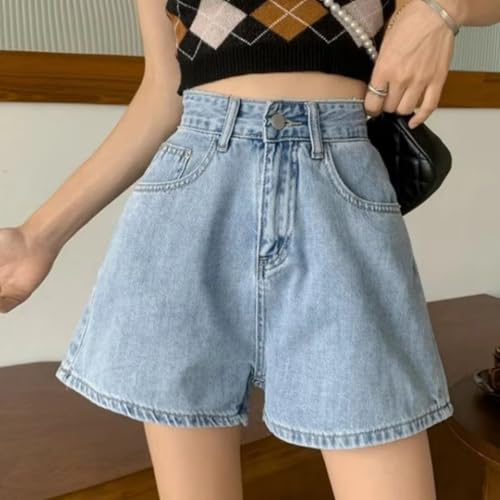 Short en jean taille haute pour gommer les rondeurs en douceur