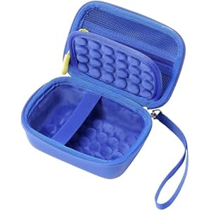 ProCase Kameratasche für Canon G7X Mark III/II, Canon SX740 HS, Sony ZV-1F/Cybershot, Ricoh GR III, LUMIX DC-TZ99, Kodak Pixpro WPZ2 Digitalkamera Fotokamera Tragetasche für Digital Kamera -Blau