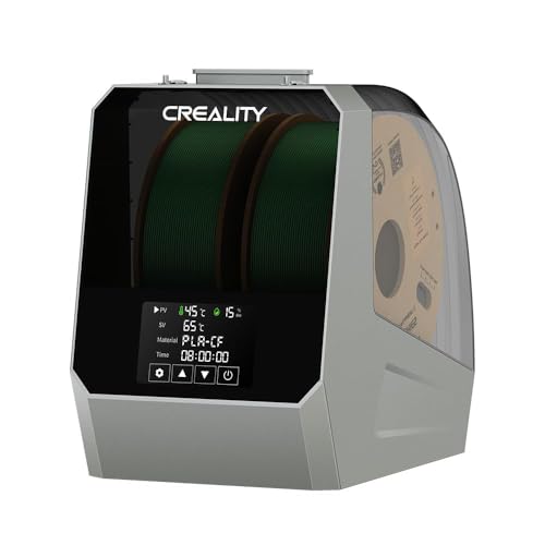 Image of Creality Space Pi Filament Dryer Plus, 2 Spools Filament Storage Box, Double 360 Heating Drying with Fan&Touch Screen, 3D Printer Filament Spool Holder, Dehydrator 1.75 /2.85 /3mm PLA PETG ABS TPU