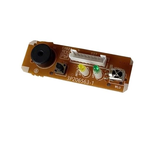 LIANPENGOU Placa de Control de recepción de señal de Unidad Interior de Aire Acondicionado 3P185701-4P Pantalla PCB 3P185701-1 Piezas de acondicionamiento(9 Plugs)