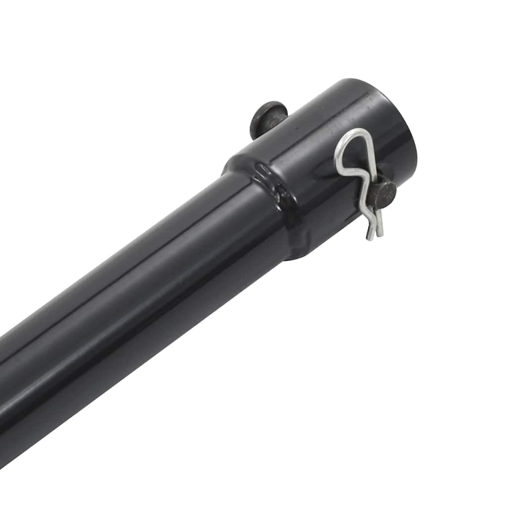 Juego de brocas de acero para perforación de tornillo con motor de gasolina de 52 cc, 3 brocas de acero para madera, espiral 100, 150, 200 mm, más 2 extensiones para plantación de jardín
