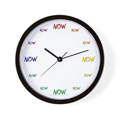 Cafe Press Now Unique Decorative 10 " Wall Clock Cafe Press Now Unique Decorative 10 " Wall Clock product