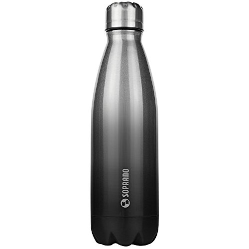 Squeeze Urbano 600Ml, Soprano, 0063, Preto, Pequeno