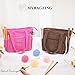 MYBAGZING Crochet Bag and Tote - Corduroy Yarn Bag - Yarn Holder for Crocheting - Crochet Storage Bag for Crochet Hooks, Crochet Accessories, Knitting Bag for Crochet Lovers, Mother's Day Gift