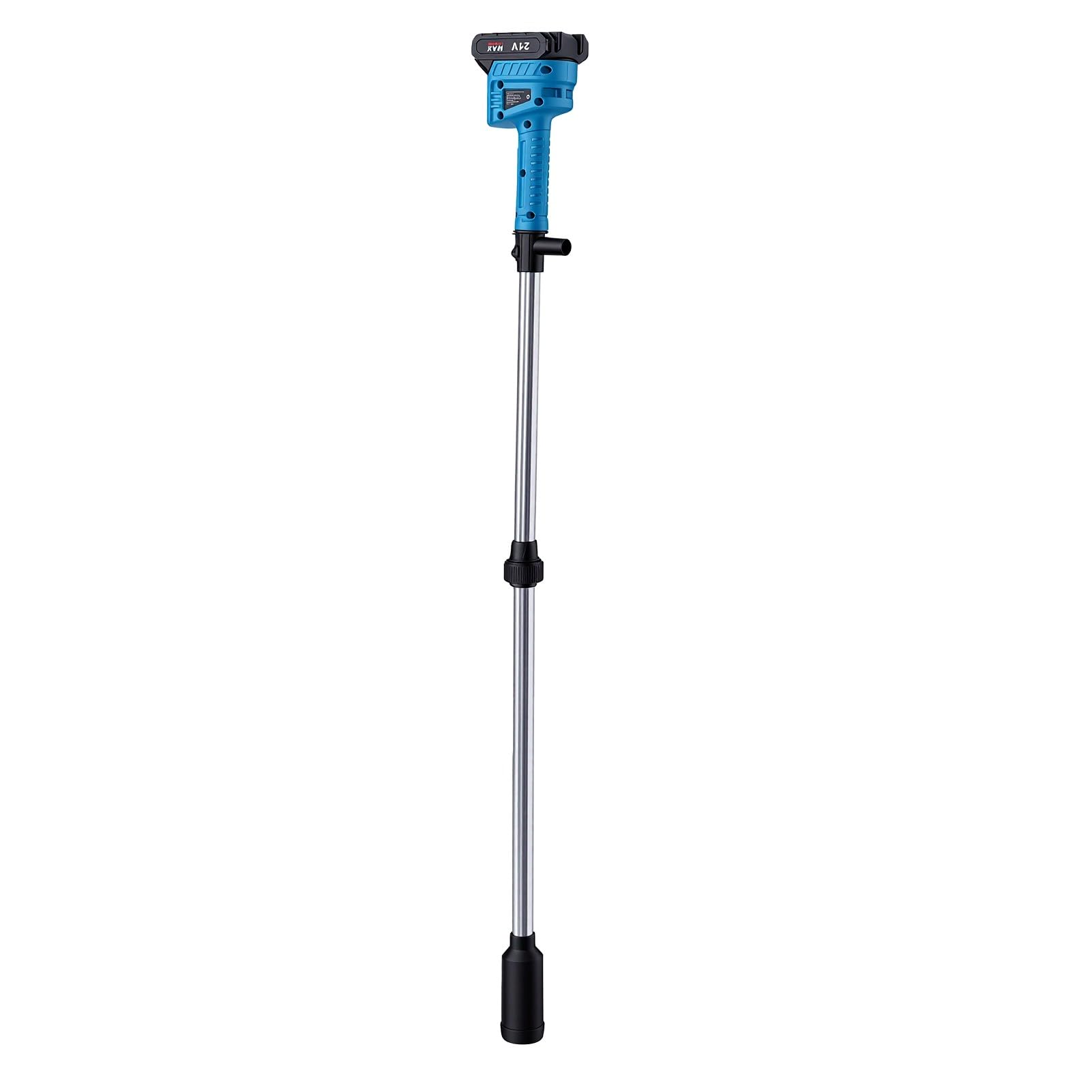 Fockety Kabellose Wasserpumpe, Batteriebetriebene Transferpumpe, Kabellose Stick-Transferpumpe mit Geschwindigkeitsregelung für Pool, Garten, Teich, Boot, Keller, Wohnmobil, Regeneimer (EU-Stecker)