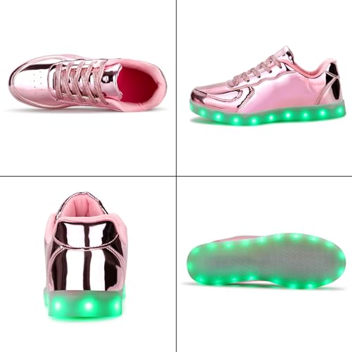 Image of Light Up Shoes Men Women LED Shoes USB Charging Adult High Top LED Sneakers Glow in The Dark Footwear for Dancing Party Festivals Festivals