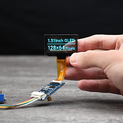 Waveshare 1.51inch Transparent OLED