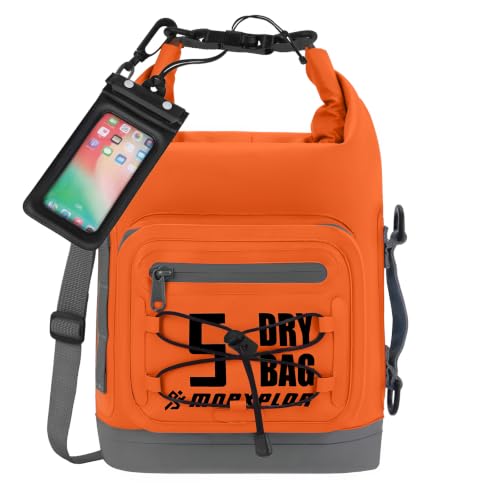 Image of MORXPLOR Dry Bag Waterproof,5L /10L /20L /30L /40L /55L Roll Top Dry Bag Backpack with WaterProof Phone Case for Swim,Kayak