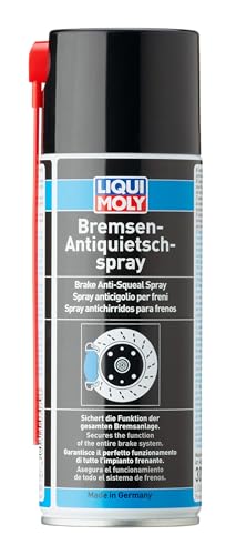 LIQUI MOLY Bremsen-Antiquietschspray | 400 ml | Haftschmierstoff mit Kupfer | Art.-Nr.: 3079, Silber