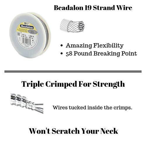 Hidden Hollow Beads Chunky Style Fashion Women's Beaded Lanyard 34", Breakaway And Non Breakaway Available, For Keys, Badge Holder (Chunky Multi - Breakaway) #TOP5