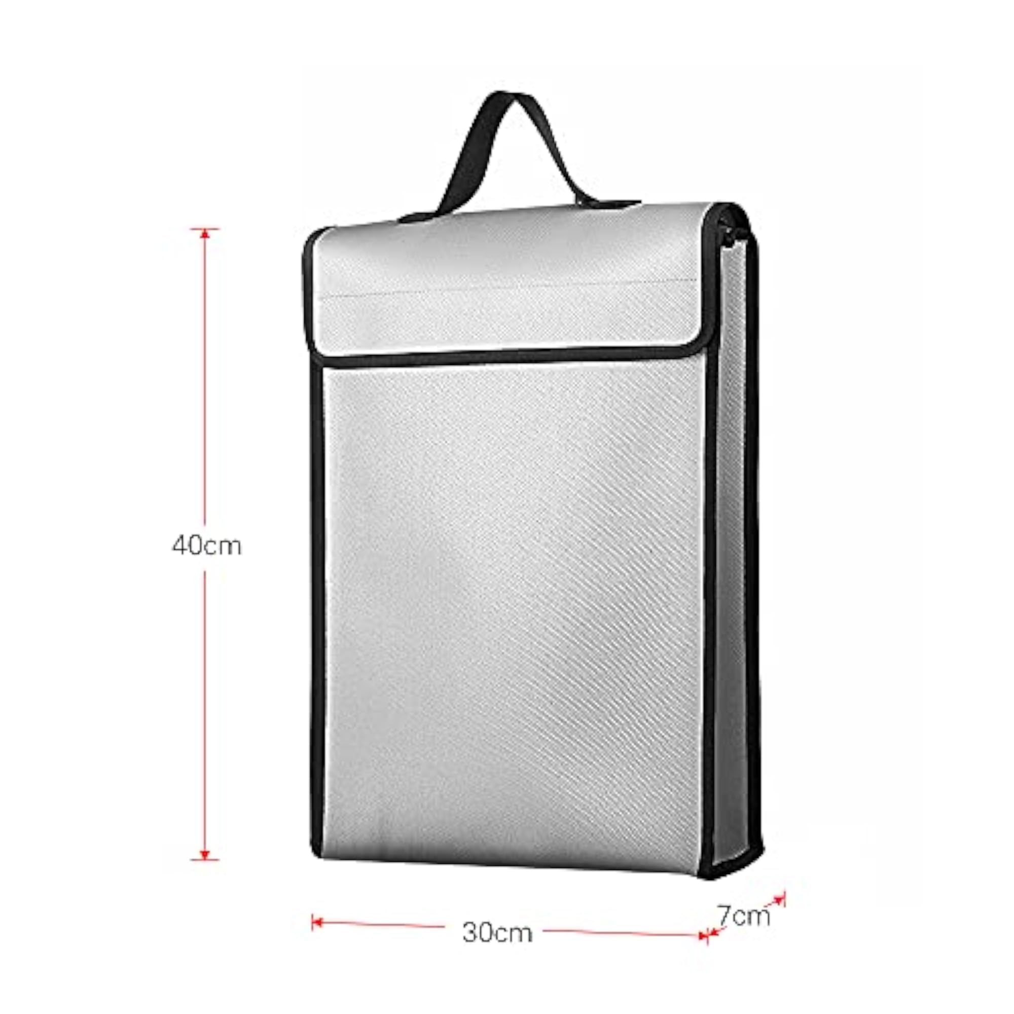 Fireproof Document Bag for Cash and Tablets