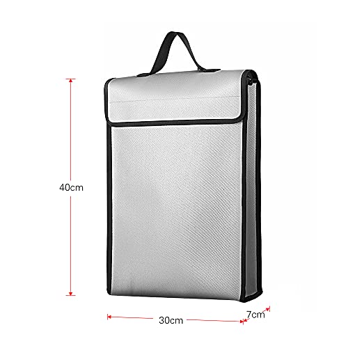 Bolsa para documentos ignífuga ideal para organizar pasaportes en casa 2