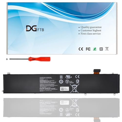 DGTECH RC30-0248 Laptop Battery Compatible for Razer Blade 15 Advanced 2018 2019 2020 2021 RTX RZ09-02386E92 RZ09-02385 RZ09-02386 RZ09-02886 RZ09-02887 RZ09-02888 RZ09-0301 RZ09-0313 80Wh/5209mAh