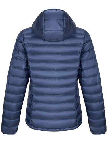 CAMEL CROWN Women's Packable Hooded Down Jacket Ultra Light Insulated Puffer Coat Water Resistant2