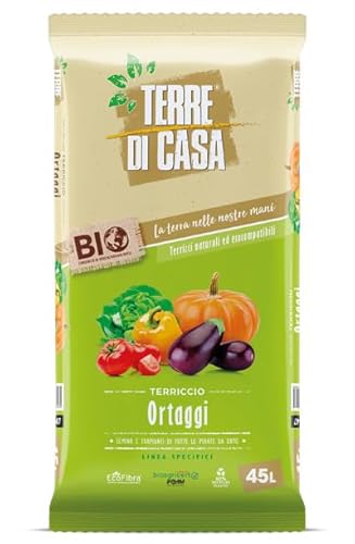Terriccio ortaggi bio 45l terre di casa