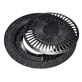 Alipis Plancha Grill Para Parrilla Para Carne y Verduras Antiadherente Accesorio Para Barbacoa