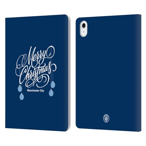 Funda Man City iPad Air evita arañazos con cierre magnético y tapa de cuero