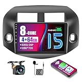 Inefala 4+64GB Radio for Toyota RAV4 2006-2012 Android 15 CarPlay Stereo 8 Core 10.1' Touchscreen GPS DSP 59UI Backup Camera