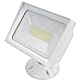 American Lighting ALV3-48WF-WH Panorama Collection Wall Pack COB Flood Light, 3000K, 48W, White