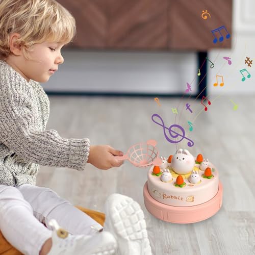 Jeu Attrape | Jeu Musical Enfant sur Le Thème du Lapin - Activité Éducative Anniversaire Voyage Camping Extérieur – Image 4