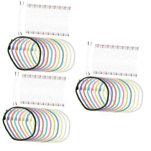 Housoutil 4sets 10pcs Jumbo Chenille Stems Pipe Cleaners Craft Supplies for DIY Art Projects Thick and Fuzzy Sticks for Activities 10pcs*4