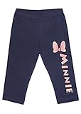 Mädchen Baby Leggings (lang) Spiel-Hose Freizeit-Hose mit Minnie Mouse Muster von Disney Baby. Ideal auch für Herbst und Winter oder aber für Sommer-Frühjahr. Nicht gefüttert, normale Jersey Baumwolle. Erhältlich in unterschiedlichen Modellen in Größe 74 80 86 92 98 104 110 116 122. Passend also für 2 3 4 5 6 7 Jahre altes Mädchen. Ideales Geschenk für Geburtstag-Party, Weihnachten oder Ostern.