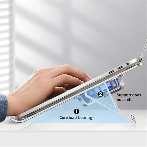 Base para Laptop con Doble Ventilador y Soporte Ajustable miniatura 6