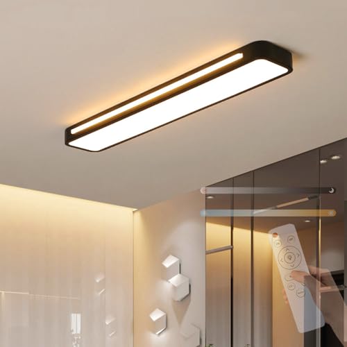 Lampe de plafond LED dimmable pour salon chic et bureau calme