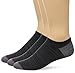 adidas Men's Originals No Show Socks (3-Pack), One Size, Black-Bold Onix Space Dye/Grey-Onix Space Dye/Scarlet