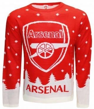 Arsenal Official FC Knitted Christmas Sweater