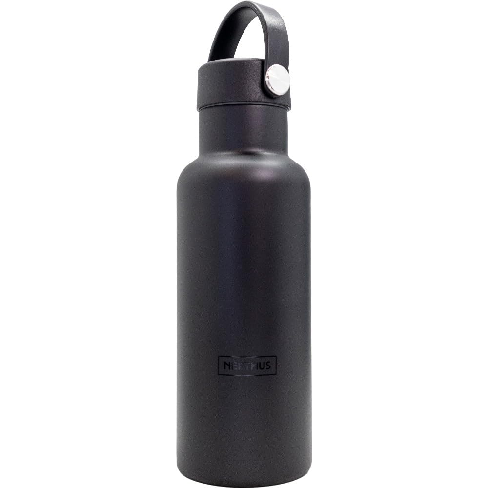 NERTHUS FIH 1416 Thermal Bottle with Screw Cap 500 ml – Double Walled Stainless Steel, Superior Insulation