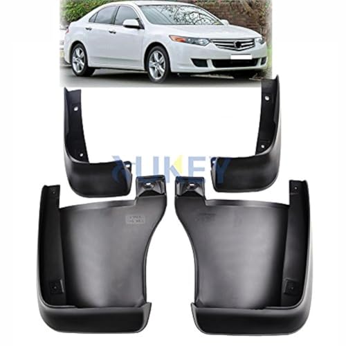 Protectores de salpicaduras XUKEY para Acura TSX 2009-2013, juego completo de 4 piezas