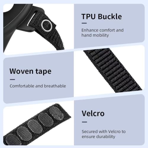 Soft Silicone Protective Case for Steam Frame VR Controller Non-slip Comfortable Dust-proof Anti-scratches Shock-absorbing Drop-resistant Damage-proof Durable Cover Sleeve Accessories — view 7