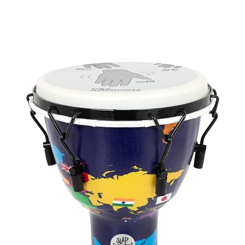 Djembé Slap Percussion Plus à accordage mécanique rapide de 25,4 cm - 7