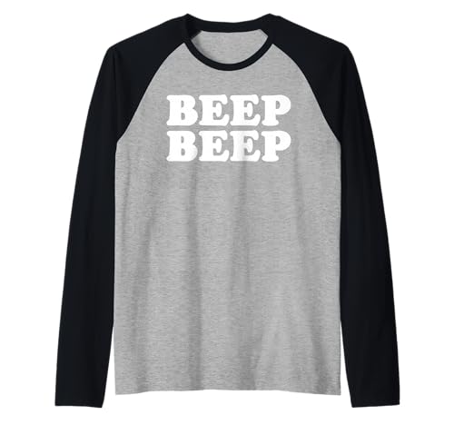 BEEP BEEP Raglan Baseball Tee
