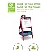 Delta Children Wooden Double-Sided Kids Easel with Storage -Ideal for Arts & Crafts, Homeschooling and More - Greenguard Gold Certified, Nick Jr. PAW Patrol