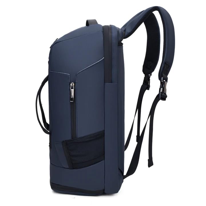Image of ristoss Large Capacity Travel Backpack Men's Business Travel Bag Outdoor Mountaineering Bag Waterproof Backpack, Fitness Sports Bag