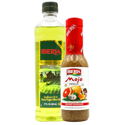 Aceite extra virgen y girasol 17 fl oz + mojo criollo 10 oz miniatura 1