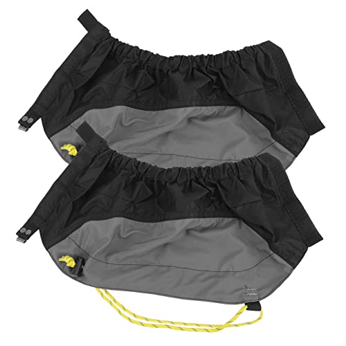 GALPADA 1 Pair Waterproof Snowproof Shoe Cover Leg Gaiters Lightweight Hiking Leg for Snow