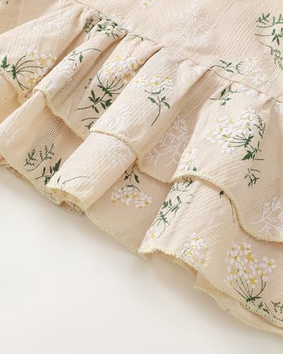 SODLON Baby Girl Clothes Outfit Toddler Infant Clothing Ruffle Top Pants Sets Gifts Outfits for Little Girls - Image 5