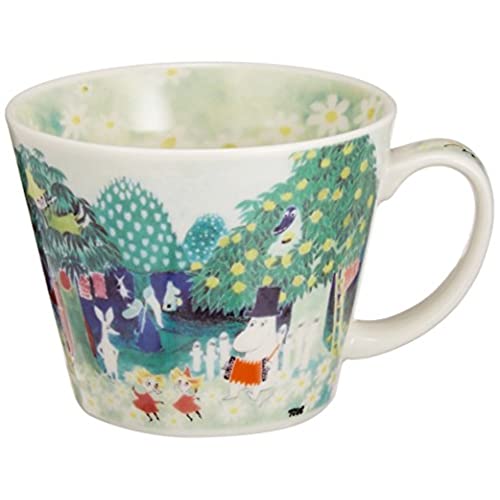 Taza para sopa Moomin Valley Water Color de porcelana miniatura 1