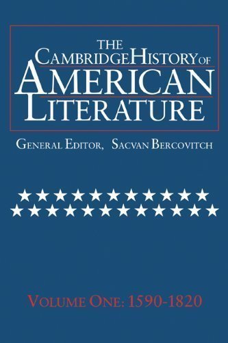 Image of The Cambridge History of American Literature: Volume 1, 1590-1820: 1590-1820 Vol 1 by ( 1997 )